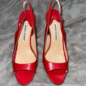 Manolo Blahnik slingback